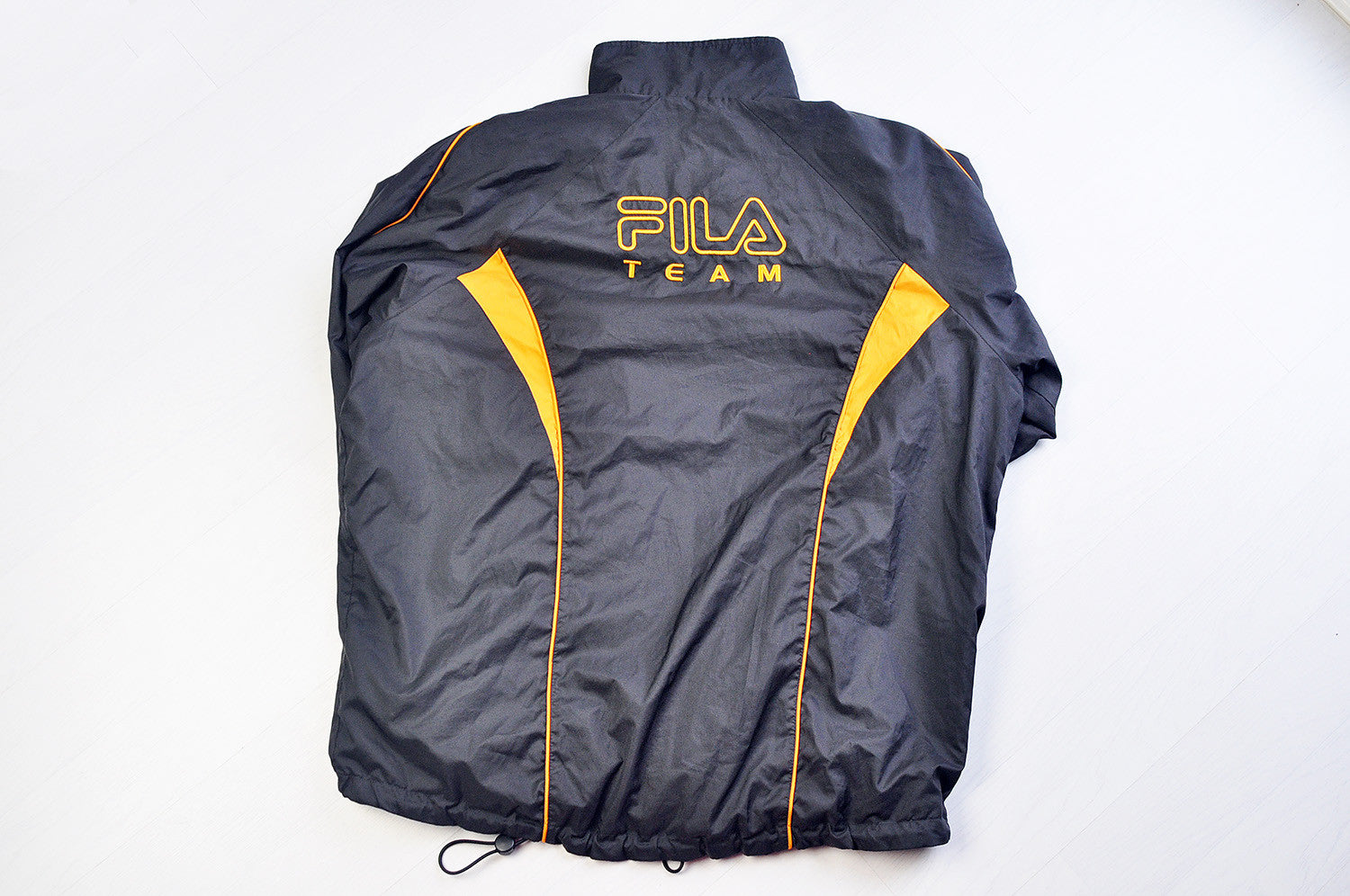 Vintage TEAM FILA Black Windbreak/Coach Jacket