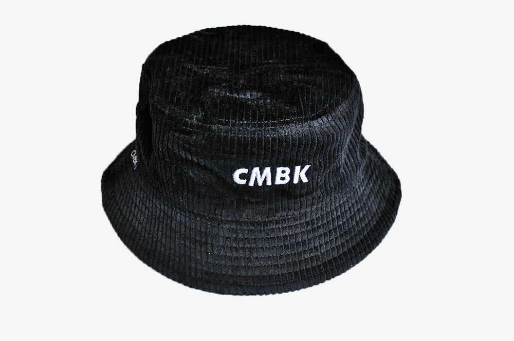 CMBK Black Corduroy Bucket Hat