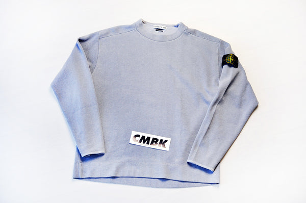 Vintage Stone Island Powder Blue Knit Jumper/Sweater