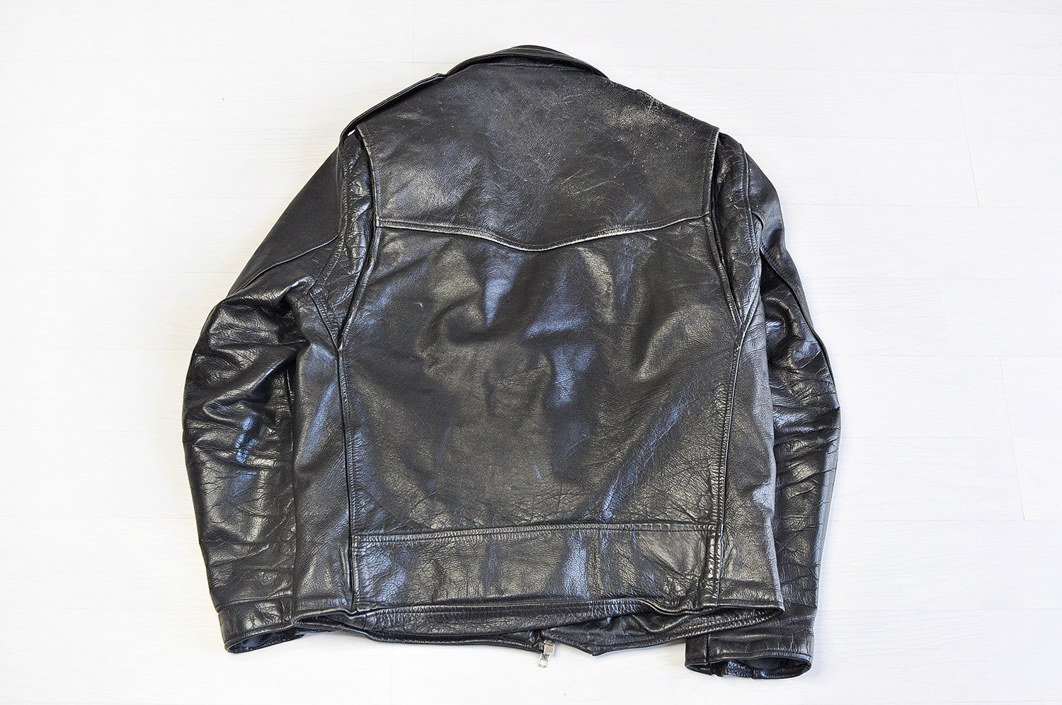 Vintage Leather Perfecto Black Biker Jacket