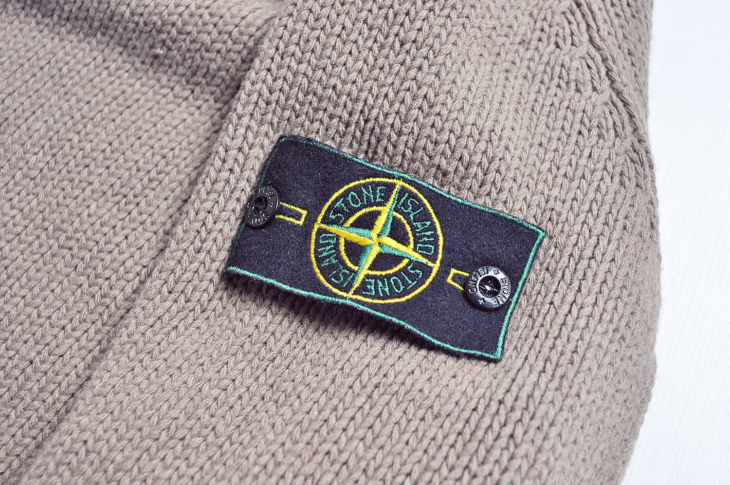 Vintage Stone Island Khaki/Olive Knit Jumper/Sweater