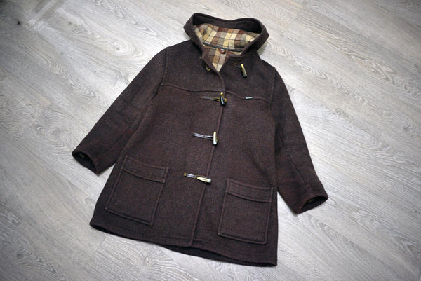 Vintage Glenmore Brown Duffel Parker Coat