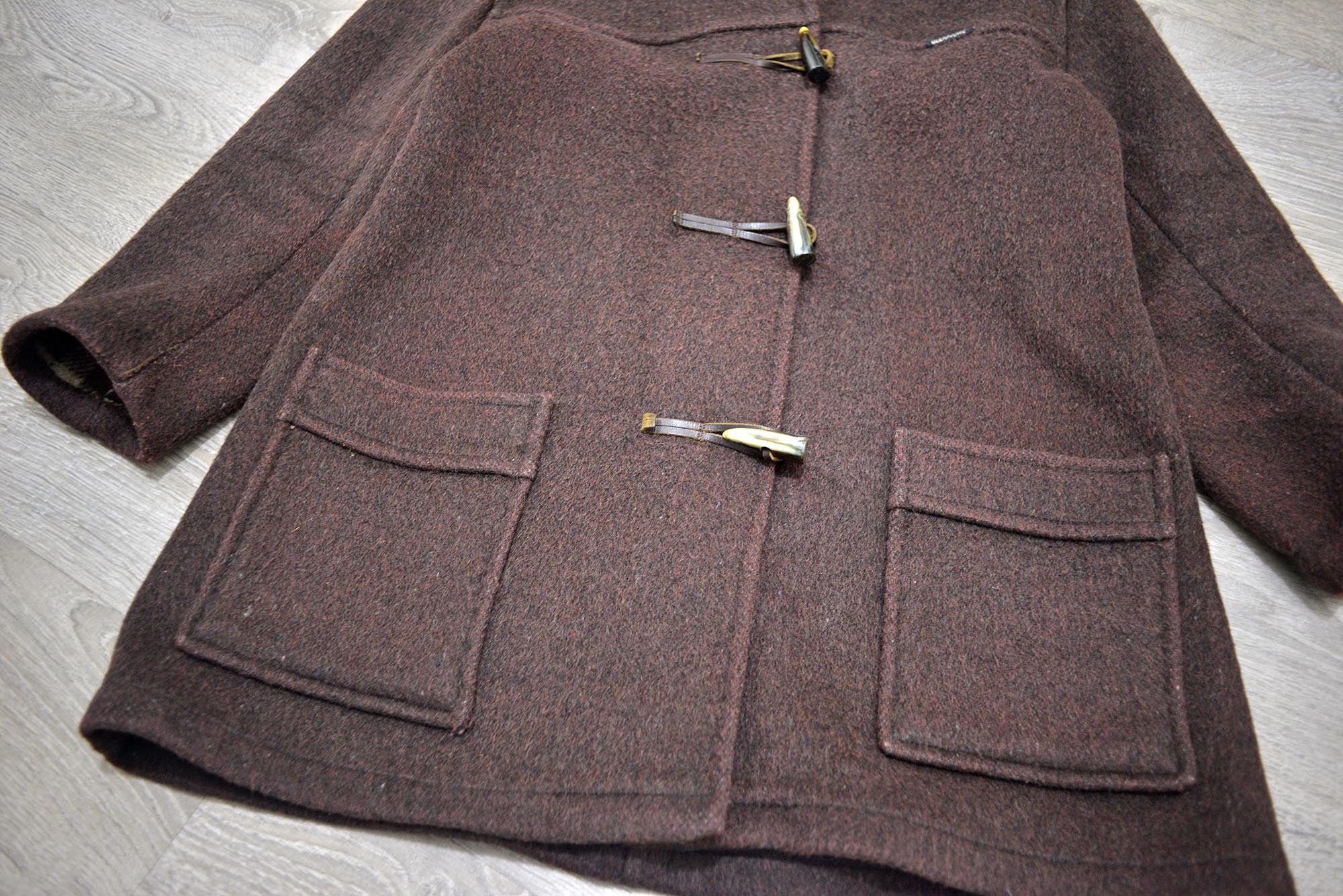 Vintage Glenmore Brown Duffel Parker Coat