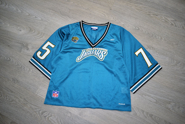 Jacksonville Jaguars NFL Jersey Crop Top