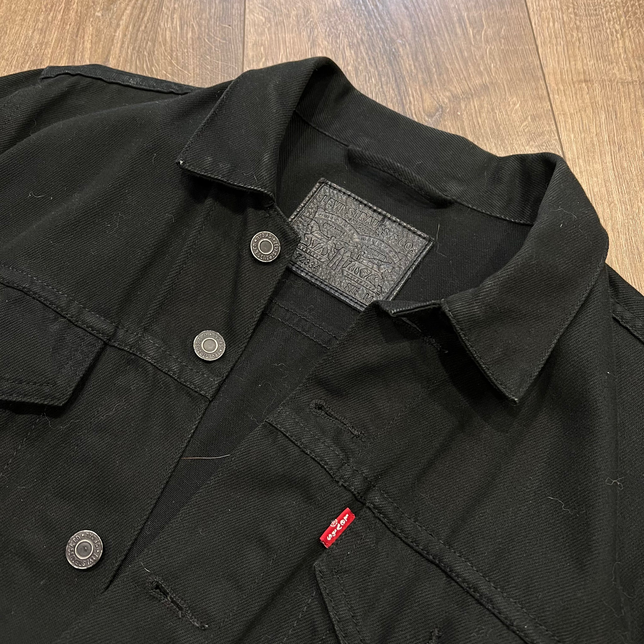 Levi’s Black Denim Trucker Jacket